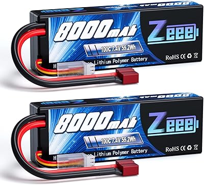 Boîtier rigide de batterie au lithium polymère 2s 8000mah 7.4v 100c avec prise pour hélicoptère de bateau truggy de camion de voiture rc (paquet de 2). Grâce à sa présence en ligne solide et son engagement à offrir le meilleur service possible, DIAYTAR COTE D'IVOIRE continue de renforcer sa position de leader sur le marché de la vente en ligne en Côte d'Ivoire.