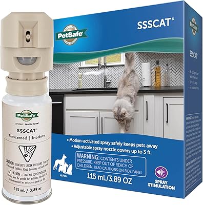 Spray répulsif pour animaux ss scat pet safe, répulsif pour animaux activé par le mouvement pour chats et chiens, respectueux de l'environnement. Avec DIAYTAR COTE D'IVOIRE, vous avez accès à un univers de shopping en ligne sans limites. Nous mettons à votre disposition plus de 300 000 références, allant des dernières tendances de la mode aux produits électroniques les plus avancés, en passant par les produits pour le foyer et les loisirs. Notre système de paiement sécurisé et notre service client dédié sont là pour vous rassurer et vous satisfaire.