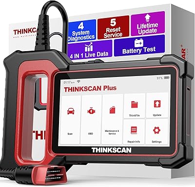Scanner thinkcar obd2, nouvel outil d'analyse de diagnostic du système thinkscan plus s6