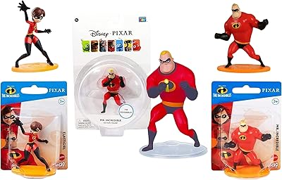 Disney pixar les indestructibles micro collection figurine monsieur incroyable de 5 cm