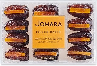 Dattes aux écorces d'orange de jumara, 200 grammes. En tant que boutique en ligne généraliste, DIAYTAR COTE D'IVOIRE propose une large sélection de produits allant des électroménagers aux vêtements, en passant par les produits cosmétiques et les accessoires. Les clients peuvent profiter d'une expérience d'achat en ligne sécurisée et fiable, avec des options de paiement flexibles et des délais de livraison rapides. Cela en fait une destination idéale pour les acheteurs ivoriens.