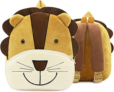 Zoomzoob petit sac à dos pour tout-petits en peluche enfants sac avec motif