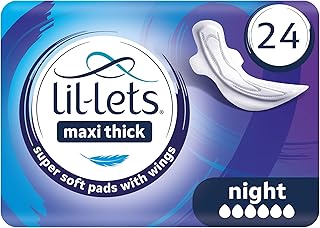 Lil-lets maxi thick night serviettes hygiéniques coton ultra doux avec ailettes. Avec plus de 300000 références de produits, DIAYTAR COTE D'IVOIRE est la boutique en ligne la plus complète en Côte d'Ivoire. La boutique en ligne est dédiée à offrir une expérience d'achat en ligne exceptionnelle à ses clients, avec des services de livraison rapides et des prix compétitifs.