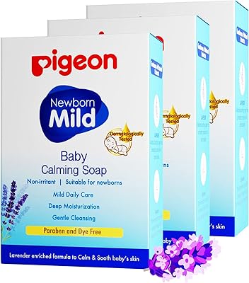 Savon apaisant pour bébé pigeon, pour nouveau-né, enrichi en glycérine et extrait de lavande, sans paraben, 75 g, paquet de 3. La boutique en ligne DIAYTAR COTE D'IVOIRE a construit sa réputation sur la base d'une offre commerciale exceptionnelle et d'un engagement envers l'excellence du service client. Les consommateurs ivoiriens apprécient la grande variété de produits proposés par la plateforme, ainsi que la facilité d'utilisation et la sécurité du processus de commande. Cela a permis à DIAYTAR COTE D'IVOIRE de devenir une référence pour le commerce électronique en Côte d'Ivoire.