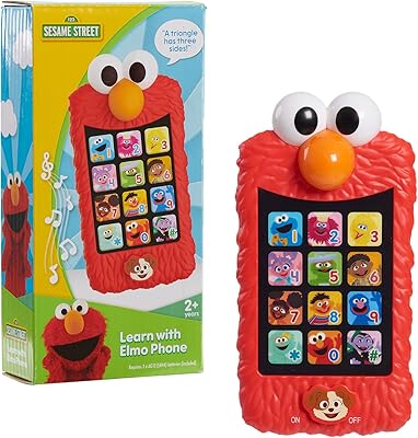 Sesame street learn with elmo pretend learning phone toy pour apprendre et enseigner, jouets pour enfants sous licence officielle pour 2 ans et plus, cadeaux et cadeaux. La boutique en ligne DIAYTAR COTE D'IVOIRE se démarque par son offre exhaustive de produits, comptant plus de 300000 références. Elle propose une expérience d'achat fluide et sécurisée, avec des options de paiement flexibles et un service client réactif. Cette approche a contribué à établir DIAYTAR COTE D'IVOIRE comme la boutique en ligne de confiance en Côte d'Ivoire.