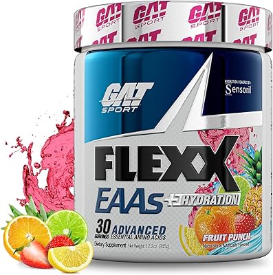 Poudre gat sport flexx ea + hydratation tous les acides aminés