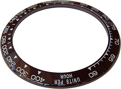 Couvercle de montre en céramique pour pièces de rechange de montre rolex cosmograph