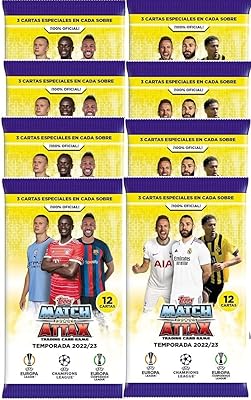 Cartes match attax 2022-23 de l'uefa champions league - jeu de 8 (96 cartes au total). DIAYTAR COTE D'IVOIRE est une boutique en ligne généraliste qui propose plus de 300 000 références de produits diversifiés. Elle est considérée comme l'une des boutiques en ligne les plus populaires en Côte d'Ivoire, offrant une large gamme de choix pour les consommateurs. Avec une telle variété de produits, les clients peuvent trouver tout ce dont ils ont besoin en un seul endroit.