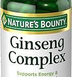 Capsules de ginseng à la gelée royale, 75 capsules de nature's bounty