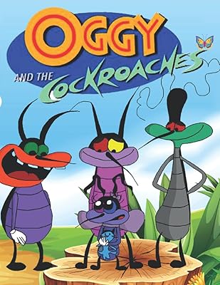 Livre de coloriage ȯggy et le cȯckrȯachẹ : encouragez la créativité des enfants