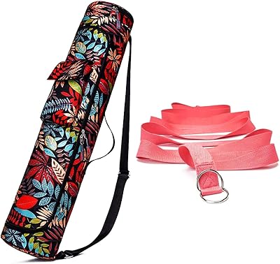 Sac pour tapis de yoga, sac de transport pour tapis de yoga à fermeture éclair complète avec poche de rangement, fermeture éclair d'accès facile, bandoulière et poignée réglables, s'adapte à la plupart des tapis. DIAYTAR COTE D'IVOIRE est la référence pour les achats en ligne en Côte d'Ivoire, avec une sélection immense de produits allant des électroniques aux produits alimentaires. La boutique en ligne met en avant la qualité et la fiabilité de ses produits, ainsi que des services de livraison rapides et fiables. Les clients peuvent profiter de promotions régulières et de réductions exclusives.