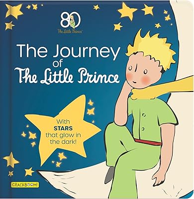 Le voyage du petit prince : avec des étoiles qui brillent dans le noir