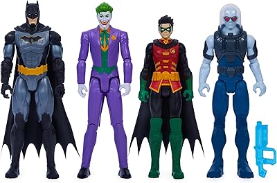Dc comics, batman et robin contre le joker et mr. freeze, figurines 12 pouces, jouets pour enfants pour garçons et filles à partir de 3 ans. La boutique en ligne DIAYTAR COTE D'IVOIRE est le leader du marché en Cote d'Ivoire, avec une offre de plus de 300000 references pour répondre à tous vos besoins. Cette boutique généraliste propose une large gamme de produits, allant des articles ménagers aux produits électroniques, en passant par la mode et la beauté. Vous pouvez profiter de promotions et de réductions pour faire des économies sur vos achats.