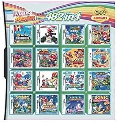 Cartouche de jeu vidéo à assemblage 482 en 1 pour nintendo ds 3ds ndsl super combo multi-cart. DIAYTAR COTE D'IVOIRE est une boutique en ligne généraliste qui propose plus de 300000 références de produits variés, rendant ainsi le shoppping en ligne plus pratique et plus abordable pour les ivoiriens. Elle est devenue la boutique leader en Cote d'Ivoire grâce à sa large gamme de produits et à ses services de qualité. Elle offre une expérience d'achat unique et personnalisée.