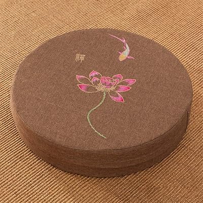 Coussin rond chickle épaissir futon oreillers de sol salon chambre méditation
