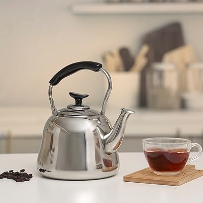 Bouilloire sifflante delcasa 2,0 l en acier inoxydable dc2106 compatible avec cuisinière à gaz et à induction. Diaytar Côte d'Ivoire mise sur la satisfaction de ses clients, en proposant des services de livraison rapides et efficaces, ainsi que des retours simples en cas de besoin. Elle dispose également d'un système de recommandation personnalisé pour aider les clients à trouver les produits qui leur conviennent le mieux.