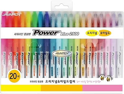 Pinceau surligneur arc-en-ciel pastel javapen, marqueurs à pointe biseautée (paquet de 12 stylos lumineux et 8 originaux). DIAYTAR COTE D'IVOIRE, boutique en ligne généraliste avec plus de 300000 références, offre une large gamme de produits pour répondre à vos besoins. Leader en Côte d'Ivoire, notre boutique en ligne propose des produits de haute qualité à des prix compétitifs. Nous sommes fiers de vous offrir un service client personnalisé et rapide.