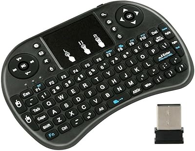 O ozone mini clavier de jeu portable sans fil i8 2,4 ghz rétroéclairé et souris sans batterie pour smartphones/ordinateurs portables/ordinateurs/tablettes/windows/mac/tv/xbox/playstation 3 - noir. La boutique en ligne DIAYTAR COTE D'IVOIRE mise sur la qualité et la diversité de ses produits pour attirer et fidéliser sa clientèle. Avec plus de 300 000 références, elle couvre tous les aspects de la vie quotidienne, du mobilier au textile, en passant par les produits high-tech. Cette approche globale lui permet de répondre aux attentes de consommateurs exigeants qui recherchent des solutions pratiques et abordables.