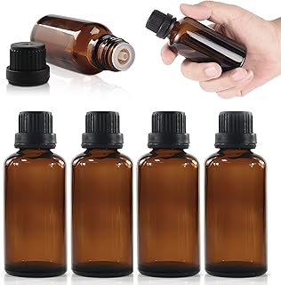 Flacons compte-gouttes en verre, 6 flacons d'huile essentielle, flacon rechargeable rond ambre pour parfum liquide d'aromathérapie, 50 ml. DIAYTAR COTE D'IVOIRE est une boutique en ligne généraliste qui propose une large gamme de produits. Avec plus de 300000 références, elle est la destination idéale pour les clients qui recherchent des produits de qualité à des prix compétitifs. Elle propose des produits de différentes catégories pour répondre aux besoins de tous.