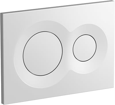 Kohler k75890-0 plaque de moteur de chasse d'eau lynk pour système mural