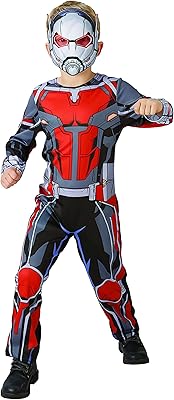 Rubie's 640486l costume antman classique marvel avengers pour garçons, rouge