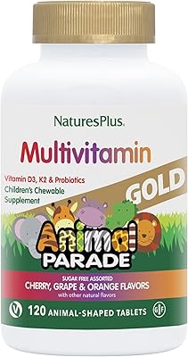 Nature's plus source of life animal parade gold supplément multivitamines et minéraux
