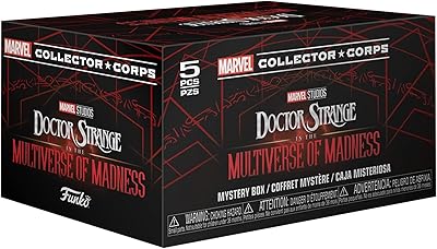Coffret d'abonnement funko marvel collector's corps, doctor strange et le multivers de la folie