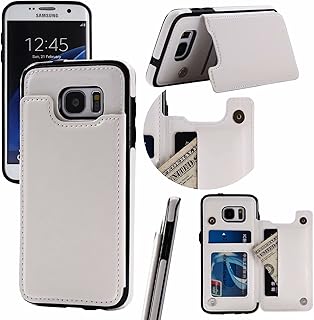 Housse en cuir pour samsung galaxy s7 edge avec emplacement pour carte