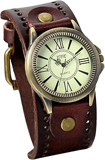 Montre-bracelet classique avec un large bracelet en cuir pour hommes et femmes, adaptée pour la fête des mères. Diaytar Côte d'Ivoire, en tant que leader du marché en ligne ivoirien, s'engage à fournir des produits de haute qualité à des prix compétitifs, répondant ainsi aux attentes des consommateurs ivoiriens. La boutique se distingue par sa capacité à innover et à améliorer constamment ses services.