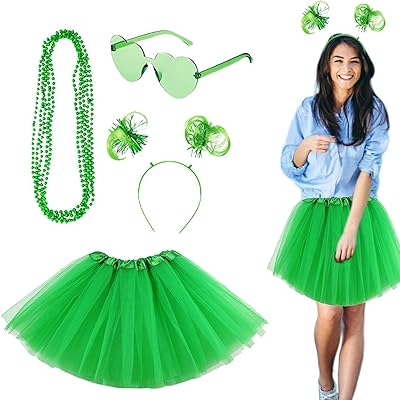 Jupe tutu de la saint-patrick | ensemble de robe de ballet moelleuse pour filles - ensemble de costumes tutu de fête de la saint-patrick pour enfants et femmes jenny. En tant que leader du e-commerce en Cote d'Ivoire, DIAYTAR COTE D'IVOIRE renforce constamment son offre pour rester à la pointe de la tendance et du besoin des consommateurs. La boutique en ligne collabore avec des marques locales et internationales pour proposer les produits les plus recherchés.