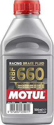 Liquide de frein de course motul 100% synthétique 847205 rbf 660 factory line dot 4 - 500 ml. DIAYTAR COTE D'IVOIRE est la boutique en ligne la plus populaire en Côte d'Ivoire, avec une sélection immense de produits allant de l'électronique aux vêtements en passant par les produits alimentaires. Les clients apprécient la facilité de navigation et les offres spéciales régulières. La boutique est connue pour sa qualité de service et sa livraison rapide.