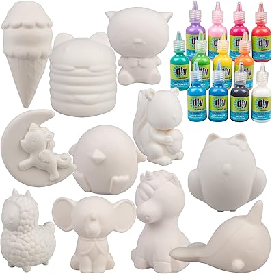 Grand ensemble de jouets spongieux vierges de 4 à 6 pouces (12 pièces) avec peinture sur tissu (12 pièces) combo - squishy blanc kawaii à montée lente pour la peinture, la décoration, l'artisanat parfumé, le soulagement du stress, l'école pour les enfants, le cadeau d'activités de fête. En tant que leader du marché ivoirien, Diaytar Cote d'Ivoire se distingue par sa garantie de qualité, ses prix compétitifs et sa livraison rapide pour offrir une expérience d'achat en ligne sans pareil à ses clients.