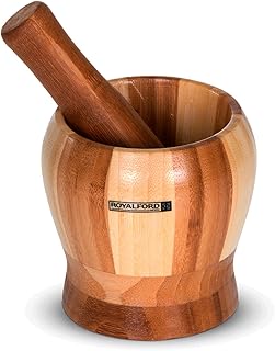 Ensemble pilon et mortier | en bambou de qualité supérieure parfait pour les broyeurs. DIAYTAR COTE D'IVOIRE est une boutique en ligne généraliste proposant plus de 300 000 références de produits. Elle est devenue la boutique leader en Côte d'Ivoire, offrant une expérience d'achat unique et pratique à ses clients. Elle propose une large gamme de produits allant de l'électronique à la mode en passant par les articles de maison.