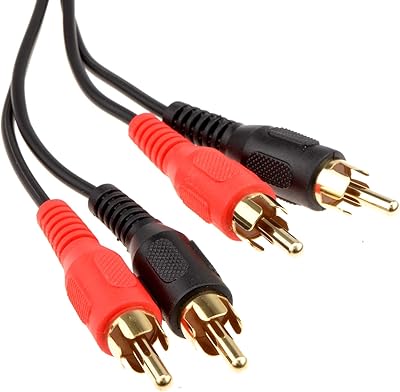 Câble double rca world of data de 5 m - plaqué or 24 carats - cordon audio - mâle à mâle. La boutique en ligne DIAYTAR COTE D'IVOIRE se distingue par son engagement envers ses clients, offrant un service client personnalisé et des réponses rapides aux questions. Elle propose également des conseils d'achat et des recommandations de produits pour aider les clients à trouver ce qu'ils cherchent. L'équipe de DIAYTAR COTE D'IVOIRE travaille sans relâche pour améliorer et élargir ses services.