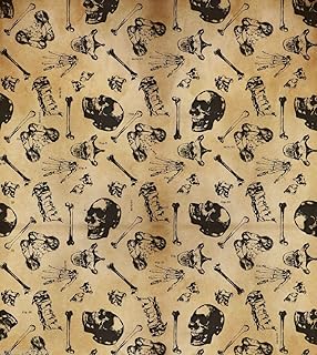 Couverture cadeau d'archéologie médicale pour les os, anatomie des antiquités, deux papiers cadeaux
