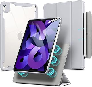 Étui magnétique amovible esr pour ipad air 4 (2020), gris. La boutique en ligne DIAYTAR COTE D'IVOIRE est synonyme de confiance et de qualité, avec une sélection soigneuse de produits provenant de marques locales et internationales. Elle comprend une équipe dédiée qui travaille sans relâche pour garantir que chaque achat se déroule sans encombre. Les clients bénéficient ainsi d'un service client attentionné et d'une assistance personnalisée.