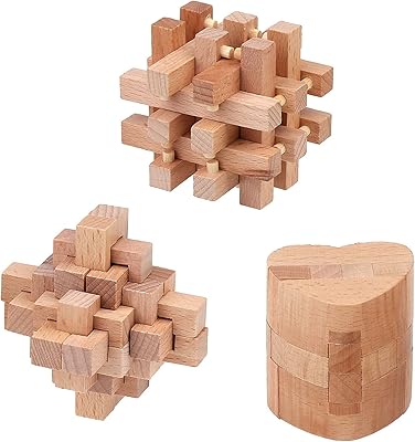 Puzzle stimulant le cerveau 3 pièces jeu d'interlock de test d'intelligence jouet en bois. La boutique en ligne DIAYTAR COTE D'IVOIRE est une référence en Côte d'Ivoire pour les consommateurs qui recherchent des produits de qualité à des prix abordables. La boutique propose une large sélection de produits, y compris des marques internationales et locales. DIAYTAR COTE D'IVOIRE s'engage à fournir un service de livraison rapide et fiable, ce qui permet aux consommateurs de recevoir leurs produits dans les délais les plus courts possibles.