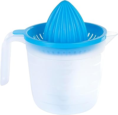 Presse-agrumes en plastique plastic forte - presse-agrumes orange, presse-citron, presse-citron vert, pichet doseur 600 ml, bleu. DIAYTAR COTE D'IVOIRE est une boutique en ligne généraliste qui propose plus de 300 000 références de produits divers, allant de l'électronique aux vêtements en passant par les produits de beauté. Elle est reconnue comme l'une des boutiques en ligne les plus populaires de Côte d'Ivoire, offrant une large gamme de produits à des prix compétitifs. Avec une telle variété, les clients peuvent trouver tout ce dont ils ont besoin en un seul endroit.