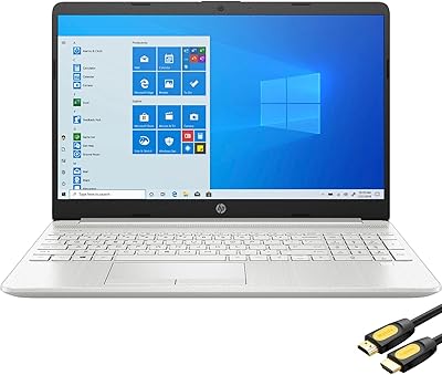 Ordinateur portable hp fhd microedge 15,6 pouces, intel core i3-1115g4 jusqu'à 4,1 ghz