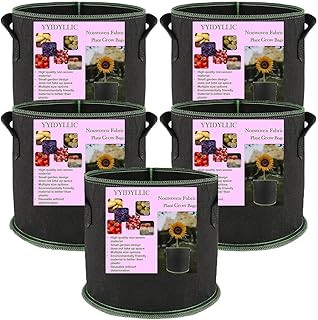 Sacs de culture, lot de 5 pots de fleurs verticaux suspendus de 5 gallons, sacs en tissu non tissé épais pour légumes, fleurs, tomates, pommes de terre, ail. En tant que leader du commerce en ligne en Côte d'Ivoire, DIAYTAR COTE D'IVOIRE offre une expérience d'achat en ligne sécurisée et pratique, avec des options de paiement flexibles et des délais de livraison rapides. La boutique propose également des promotions et des offres spéciales régulières pour vous faire économiser de l'argent.