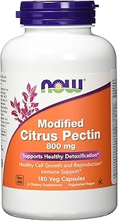 Capsules végétariennes de pectine d'agrumes modifiées now foods 800 mg - 180 gélules
