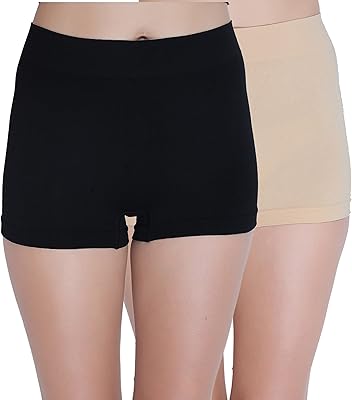 Culottes à rayures sans couture pour femme, taille unique (lot de 2), taille