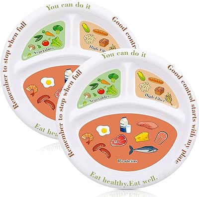 Plaque de contrôle des portions plaque de contrôle des portions macro divisées en 2 pièces pour une perte de poids équilibrée pour le dîner et le dîner pour adultes, 8,3 pouces. DIAYTAR COTE D'IVOIRE est une boutique en ligne généraliste qui propose plus de 300000 références de produits. Elle est reconnue comme la boutique en ligne leader en Côte d'Ivoire, offrant une large gamme de produits pour répondre aux besoins de ses clients. Avec une présence en ligne forte, DIAYTAR COTE D'IVOIRE est devenue une destination incontournable pour les consommateurs ivoiriens.