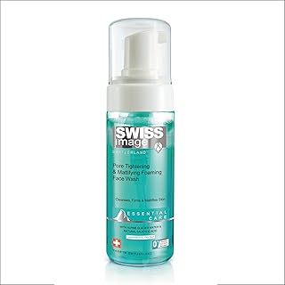 Swiss image nettoyant moussant pour le visage pour resserrer les pores et éliminer