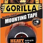 Ruban de montage double face robuste gorilla 1 x 60" - noir