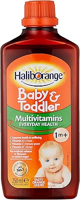 Multivitamines haliborange pour bébés et tout-petits 250 ml. DIAYTAR COTE D'IVOIRE est une boutique en ligne qui propose une expérience de shopping innovante et conviviale à ses clients. La boutique utilise les dernières technologies pour offrir une plateforme de commerce électronique sécurisée et facile à utiliser, permettant aux clients de faire leurs courses en ligne en toute confiance. Les clients peuvent également profiter de conseils personnalisés et de recommandations pour trouver les produits qui leur conviennent.