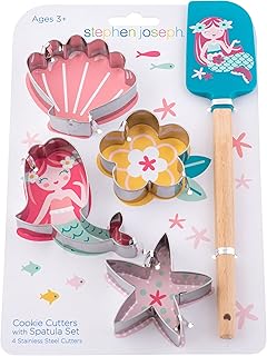 Stephen joseph ensemble de biscuits pour enfants emporte-pièce et spatule sirène. DIAYTAR COTE D'IVOIRE propose une large sélection de produits pour tous les goûts et besoins, vous permettant ainsi de faire vos achats en toute simplicité et rapidité. Avec plus de 300 000 références, cette boutique en ligne est votre destination idéale.