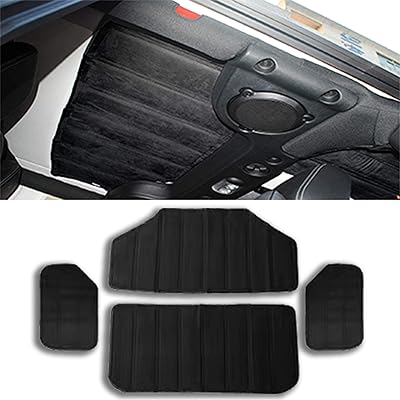 【ttqk】 compatible avec jeep jk jl wrangler 2/4 portes 2012-2020, isolation phonique, panneau en coton de protection solaire (isolation de toit 12-17, 4 portes jk). DIAYTAR COTE D'IVOIRE se distingue par son offre exceptionnelle de produits diversifiés, allant des produits alimentaires aux accessoires de mode en passant par les équipements électroniques. Avec plus de 300 000 références, cette boutique en ligne répond aux besoins de tous les clients. C'est le destin idéal pour une expérience d'achat sans limite.