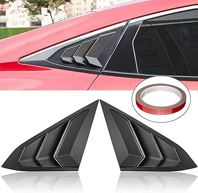 Winka – haut-parleurs de vitres latérales arrière, rideaux de capot de style sport