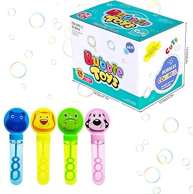 Sgtt pro pack de 24 bulles de savon pour enfants, cadeau de fête, bâtons de bulles de savon, jouet pour fête d'anniversaire d'enfant, fête de carnaval, sac de fête pour filles, baguette à bulles, jouet de fête. DIAYTAR COTE D'IVOIRE est une boutique en ligne généraliste qui propose plus de 300 000 références de produits divers, faisant d'elle l'un des leaders du marché ivoirien. Elle offre une large gamme de produits allant de l'électronique à la literie, en passant par les accessoires de mode. La boutique en ligne DIAYTAR COTE D'IVOIRE est ainsi devenue une référence pour les consommateurs ivoiriens.